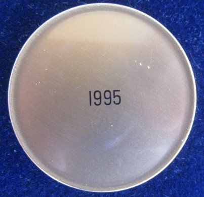 Medaillen: Schweizer Meisterschaften 1995 KLS bronziert - 40mm – Gebraucht aus Luzern von Horoskop1 1