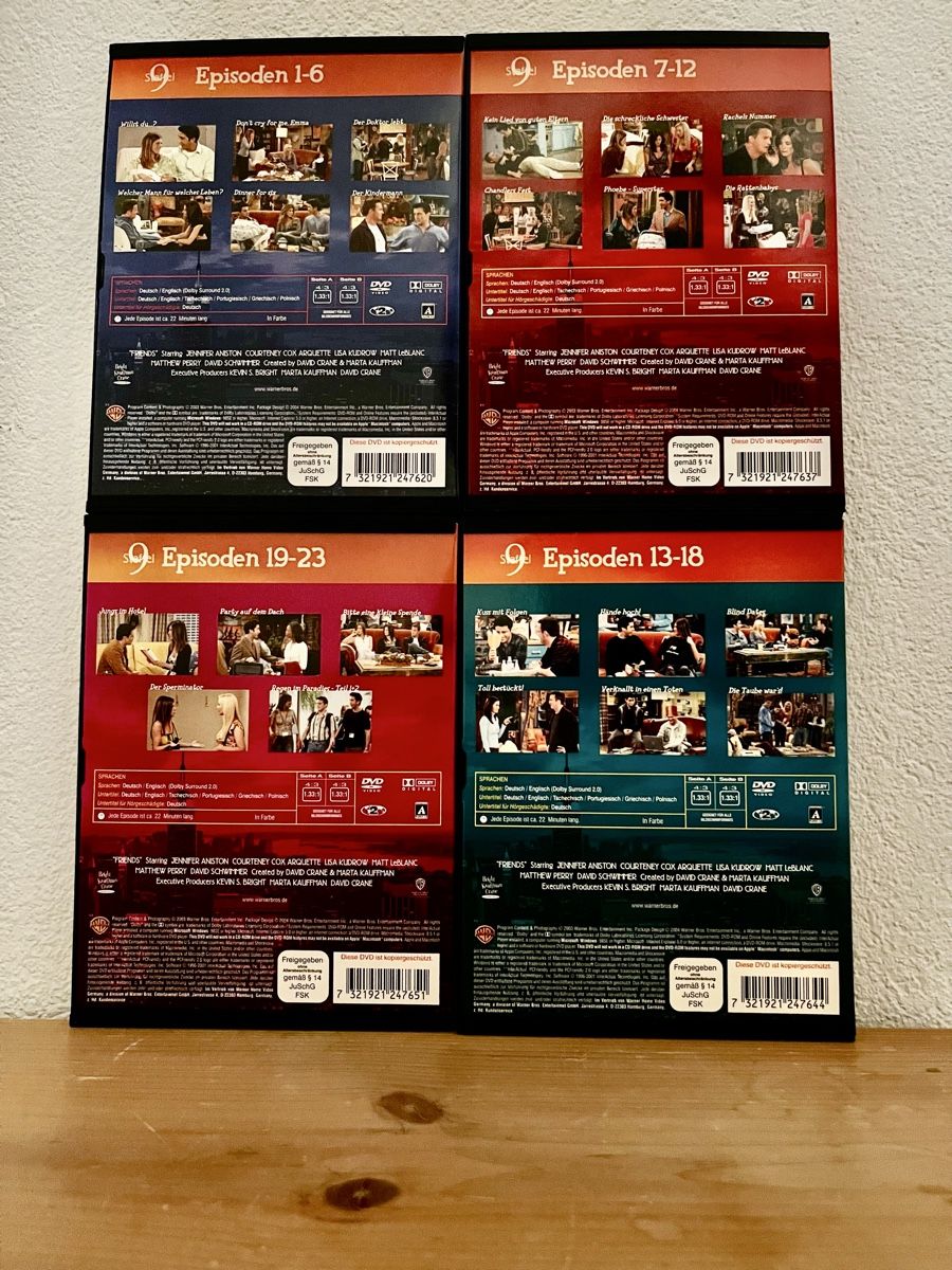 Alle DVDs: Friends Staffel 9 - DVD Box – Gebraucht aus Bassersdorf von McRob00 2