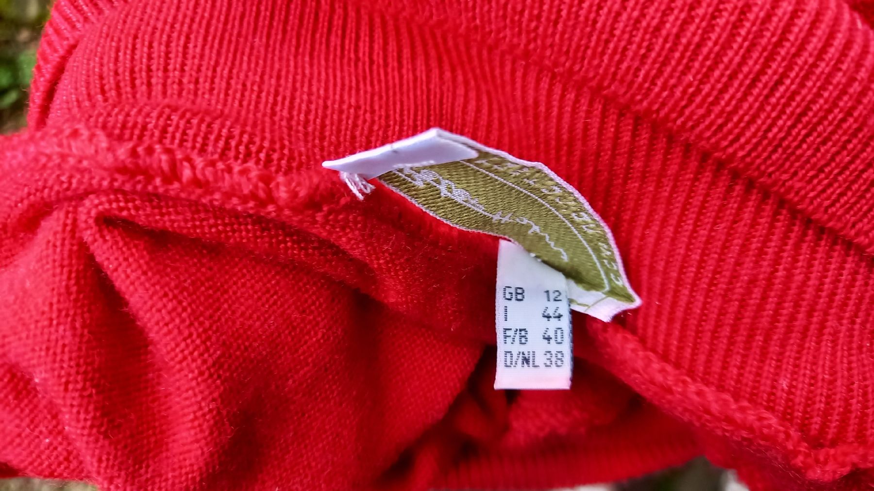 Peter Hahn Maglioni & Felpe: Peter Hahn Rollkragenpullover rot Grösse 38 Wolle – Usato da St. Gallen venduto da Otterndorf 3