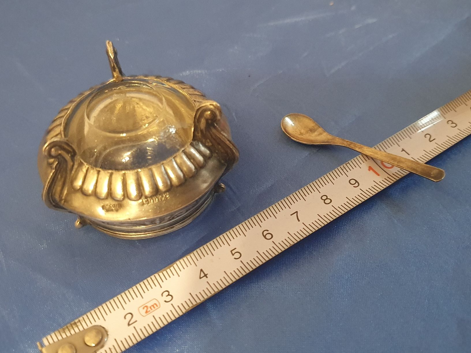 Gläser: Saliere Antik Glas Silber – Gebraucht aus Russikon von eunicetungol 1