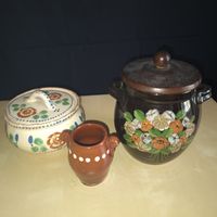 Versand möglich! Ältere Keramikbehälter, Topf, Steingut