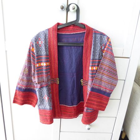 Bunte Jacke - Thailand Stil