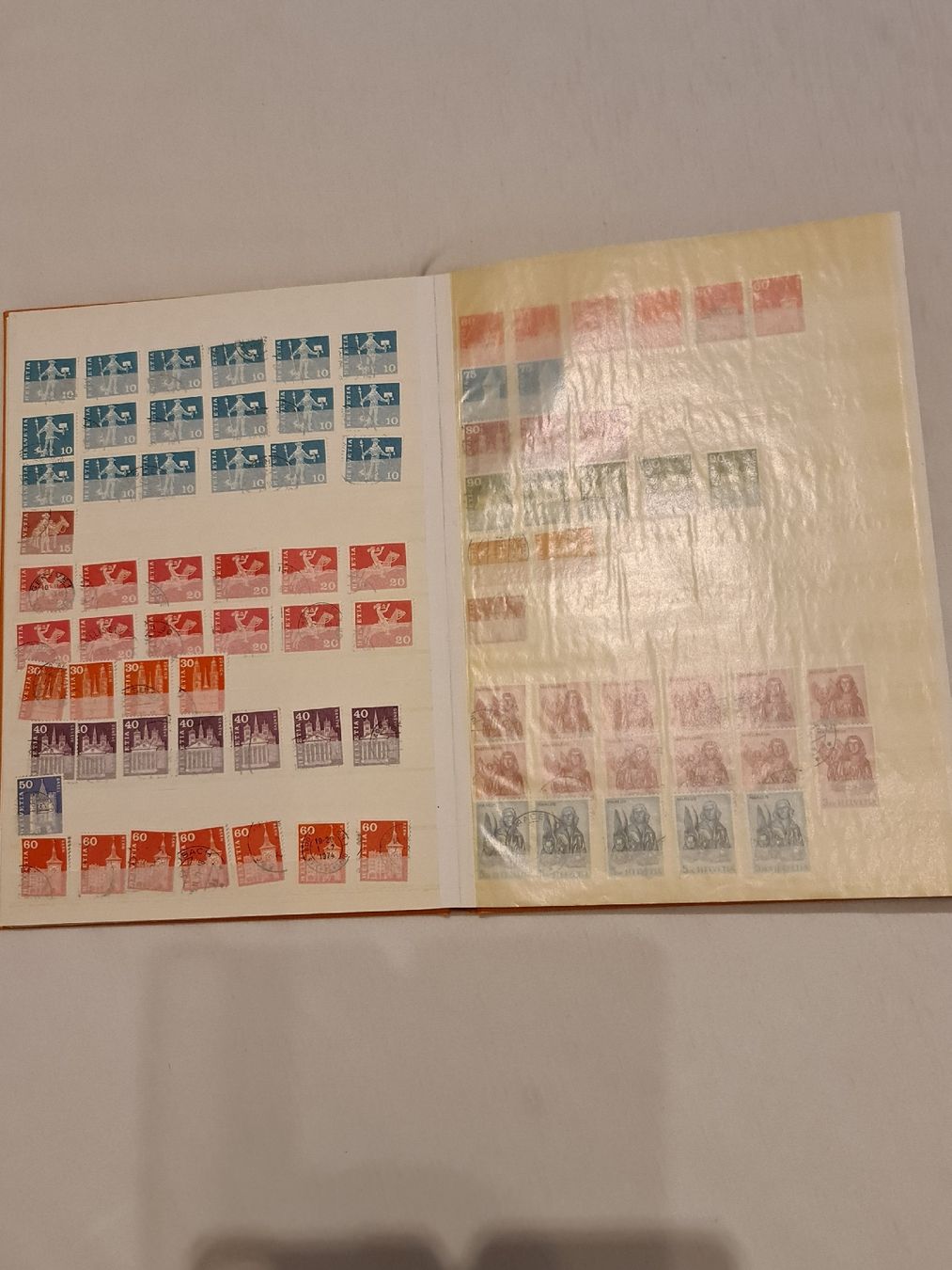 Alle Briefmarken: Briefmarken Sammlung 🇨🇭,  – Gebraucht aus Thun von erh_fs86 5