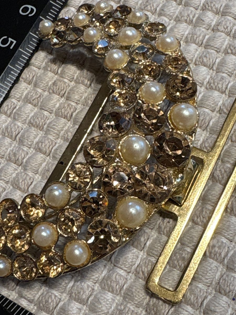 Fibbie per cinture: Gürtelschnalle mit Strass – Usato da Rümlang venduto da euqinom16 1