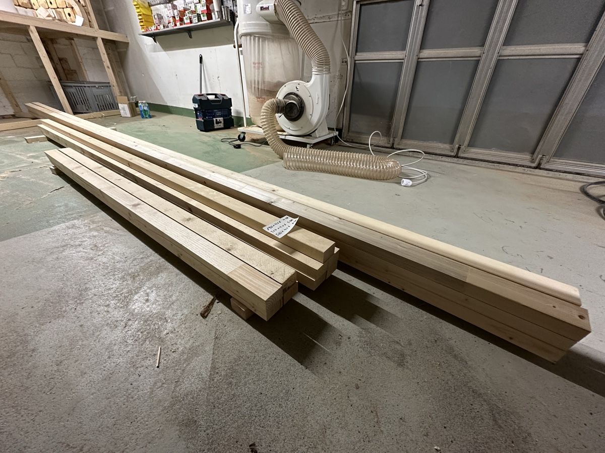 Holzartikel: Lot Doppellatten – Gebraucht aus Pieterlen von sanyol66