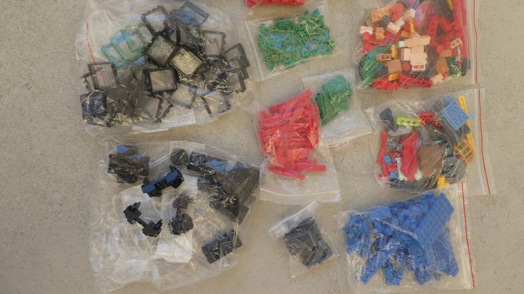 Kit di costruzioni: lego kompatible Klemmbausteine ca. 2kg – Nuovo (secondo la descrizione) da Chur venduto da Ost 9