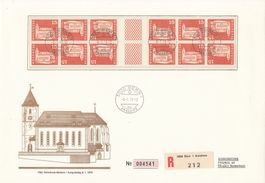 414 Kehrdruckausgabe auf Jumbo-Brief mit FD-Stempel 8.1.1973