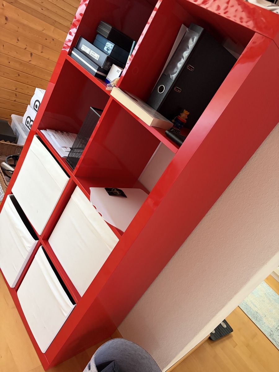 Scaffali: Regal Ikea Kallax Expedit rot – Usato da Freidorf TG venduto da ibipatria