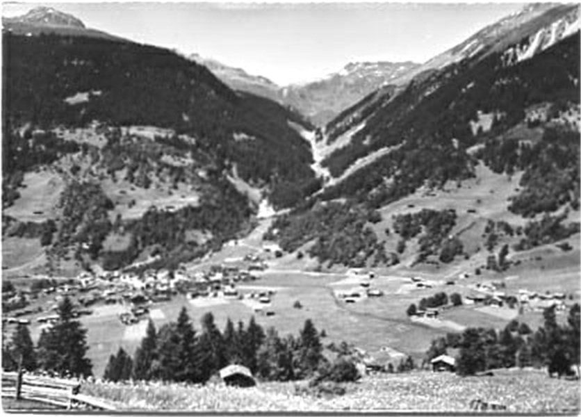 Ansichtskarten: Klosters, Schlappintal – Gebraucht aus Ottikon b.Kemptth. von Neptun1974