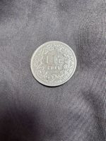 1 Franken 1904 Helvetia Silber Zustand gebraucht