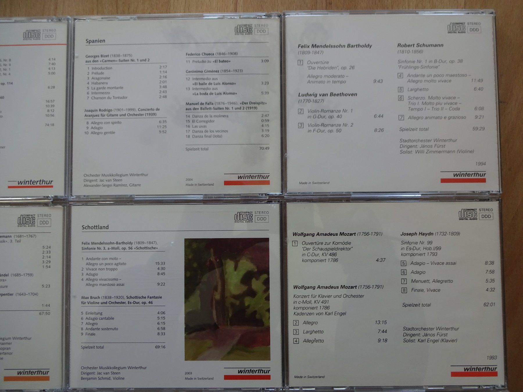 CD: Stadtorchester und Musikkollegium Winterthur – Usato da Goldach venduto da armando_r 3