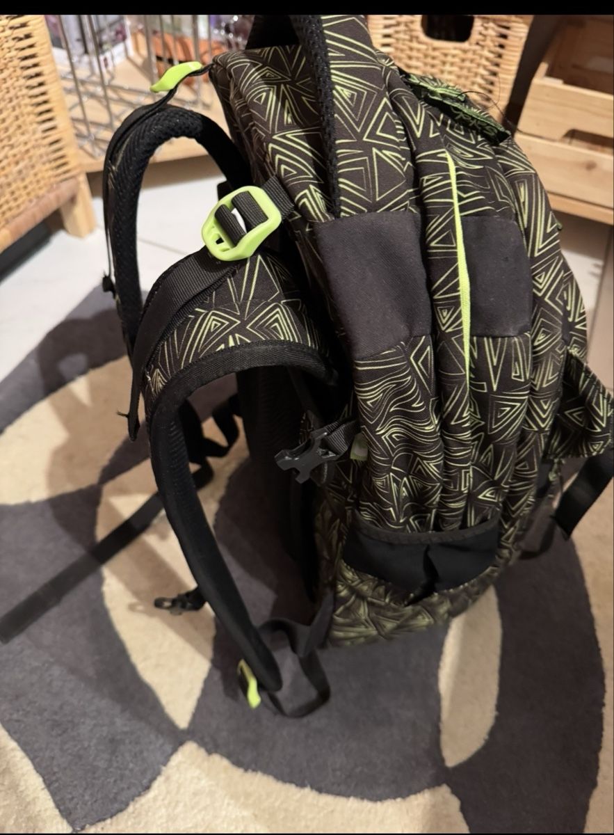 Satch Kindertaschen: Satch Schulrucksack schwarz neongelb guter Zustand – Gebraucht aus Schneisingen von Snaggy 7