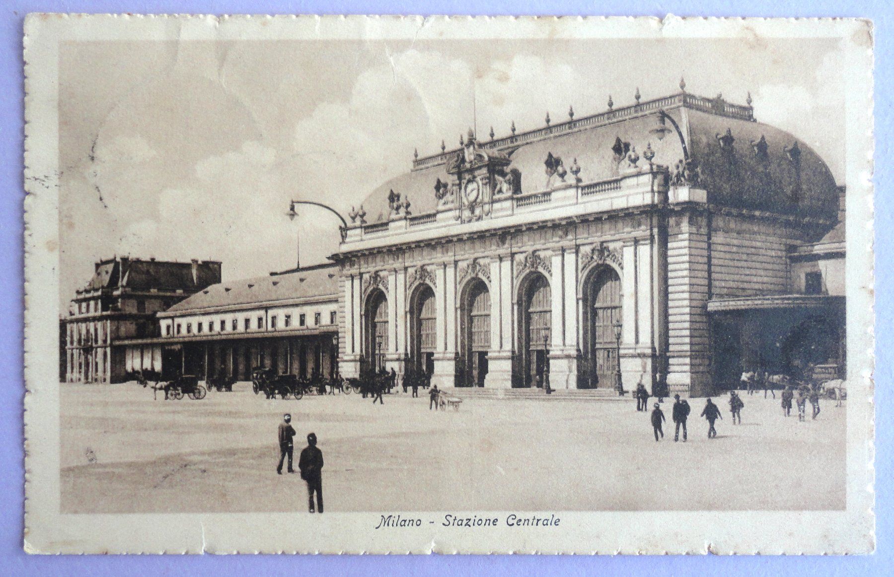 Cartoline postali: Milano - Stazione Centrale – Difettoso da Fétigny venduto da Billy2miny