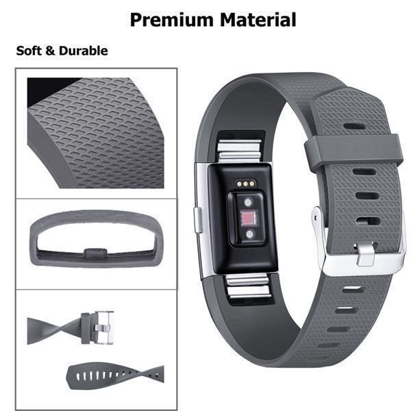 Hometrainer: Silikon Armband Fitbit Charge 2 – Nuovo e nell'imballaggio originale da Zürich venduto da Watch-247 1