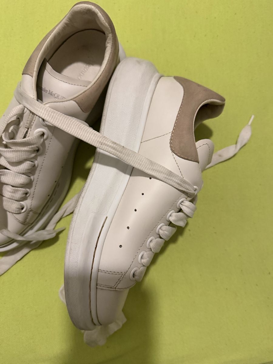 Alexander Mcqueen Scarpe da donna: Baskets Alexander McQueen blanc beige état utilisé – Usato da Genève venduto da you_s6sr 5