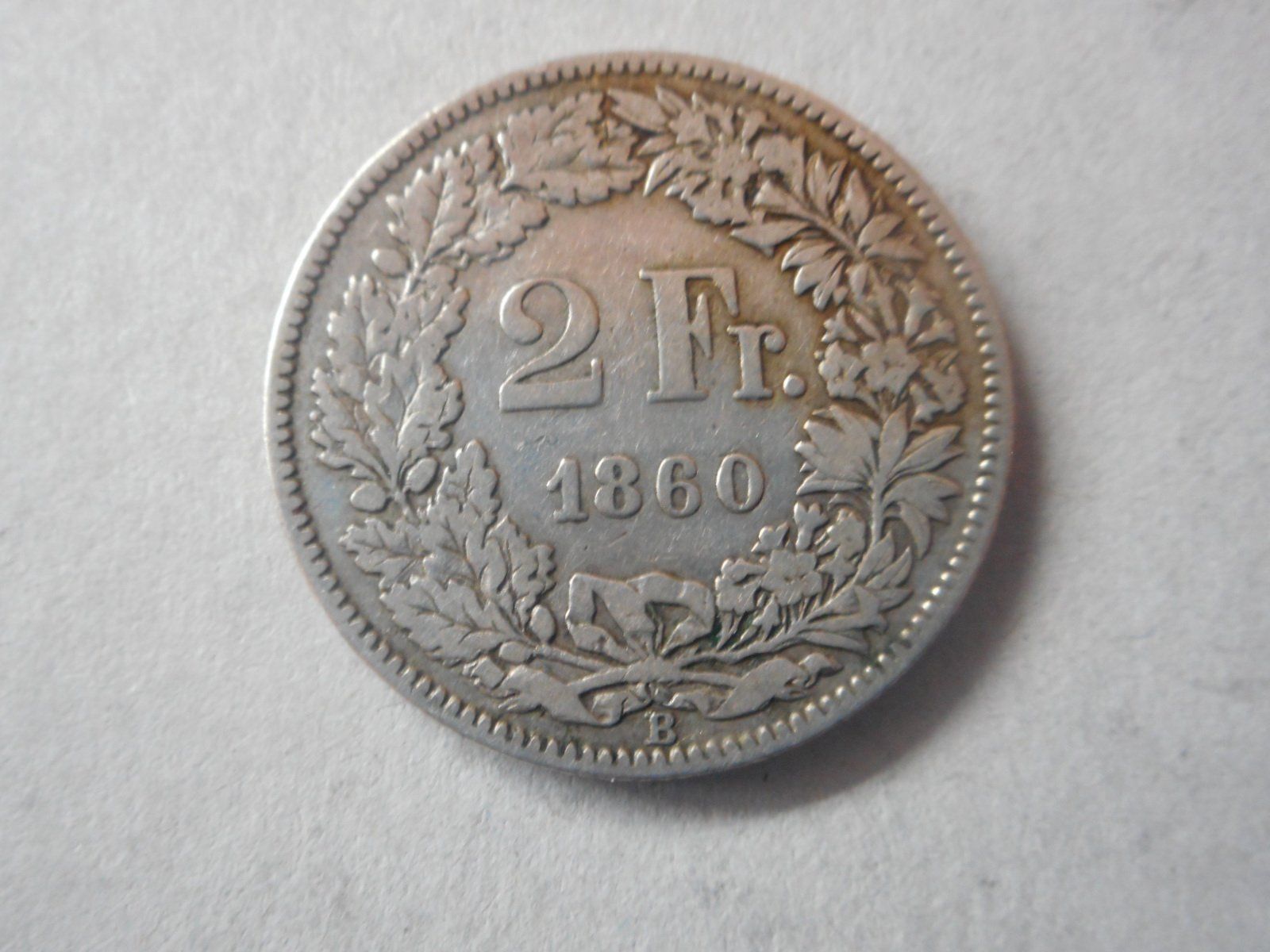 Tutti le monete: 2 Fr. 1860 silber – Usato da Kriegstetten venduto da pizlad2010