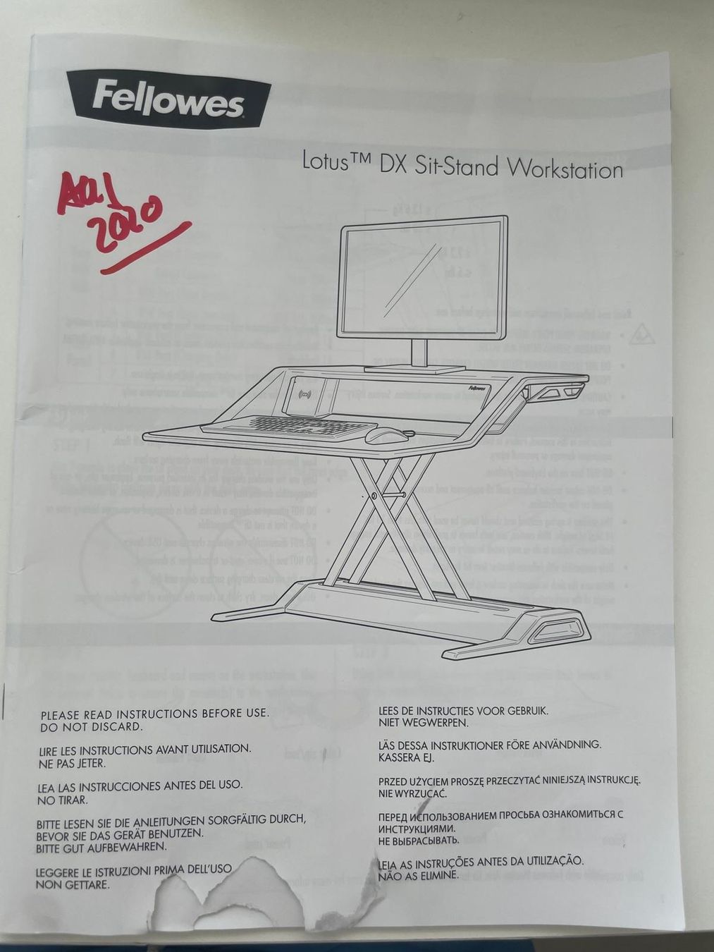 Fellowes Schreibtische: Lotus TM DX Sit-Stand Workstation – Gebraucht aus Bern von ln2 7