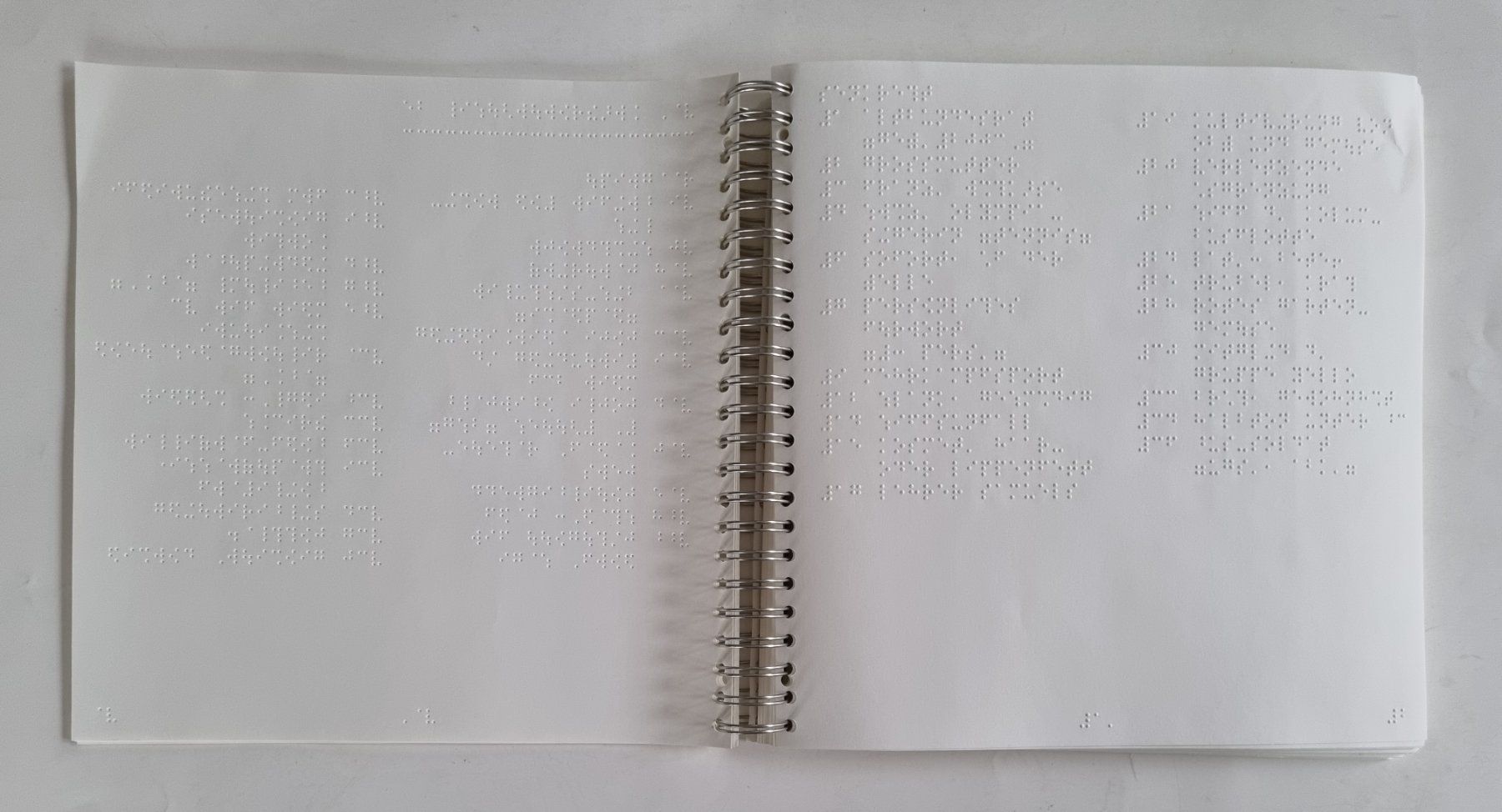 Libri: Brailleschrift-Buch Spiralblock – Usato da Opfikon venduto da Diversamente 2