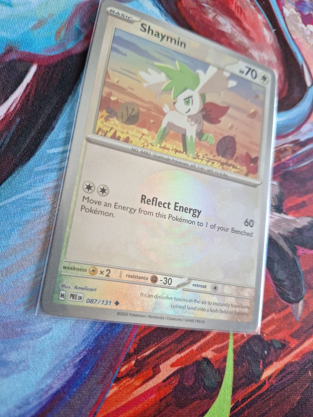 Pokémon Carte collezionabili: Shaymin - Reverse Holo Ball - Prismatic Evolution – Usato da Altstätten SG venduto da GGsGameshop 1