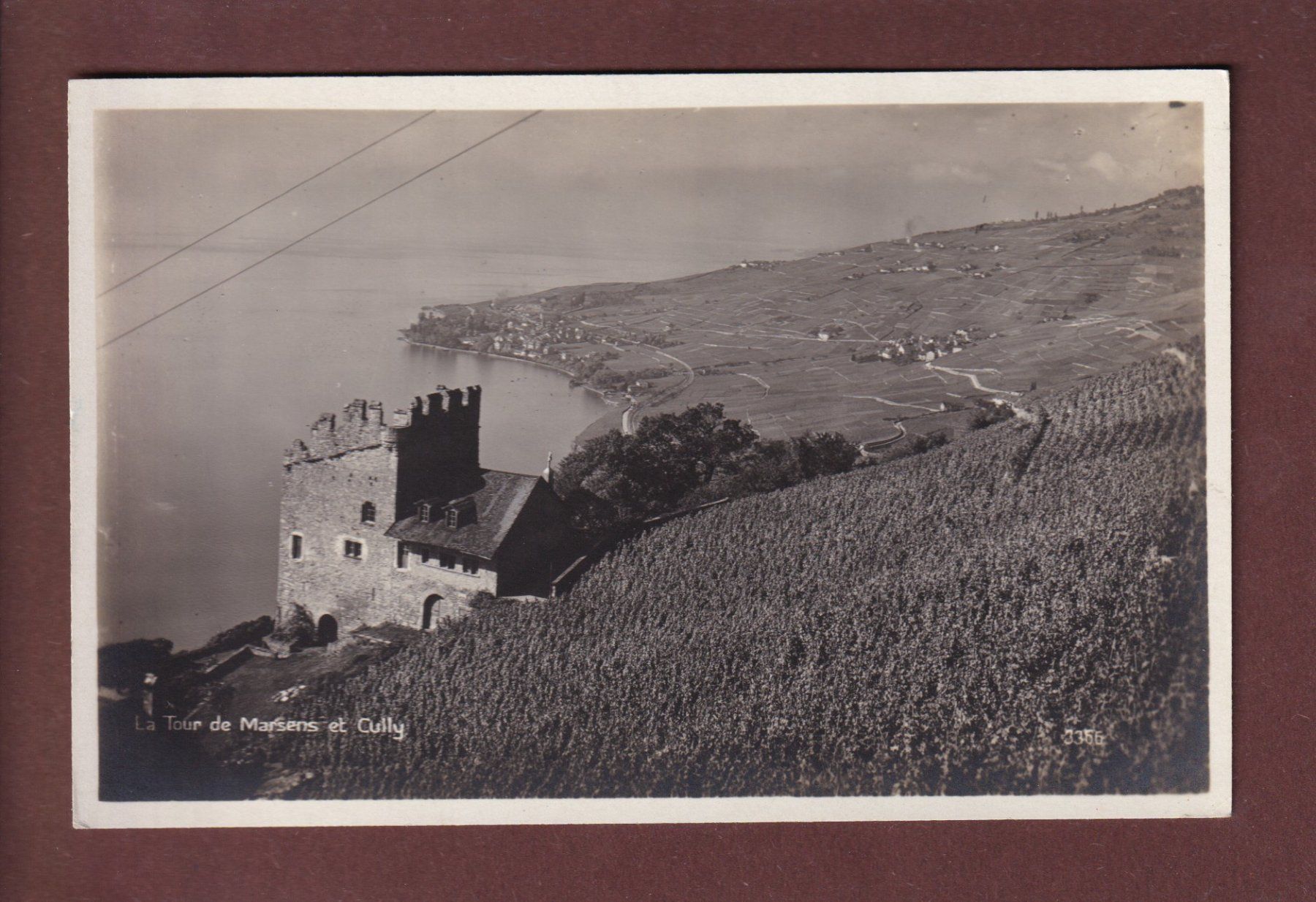 Cartoline postali: TOUR DE MARSENS - Cully – Usato da Pully venduto da nicecards