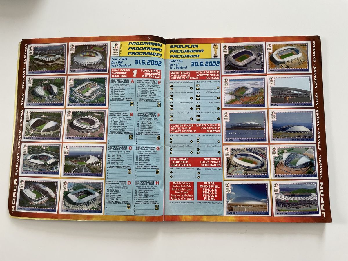 Panini Carte collezionabili: Album Panini WM 2002 – Usato da Evilard venduto da Leomau 2