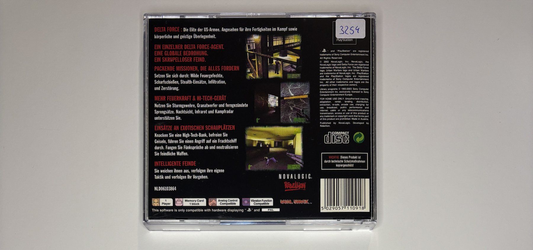 Sony Spiele: PS1 - Delta Force: Urban Warfare – Gebraucht aus Allschwil von Bullach 2