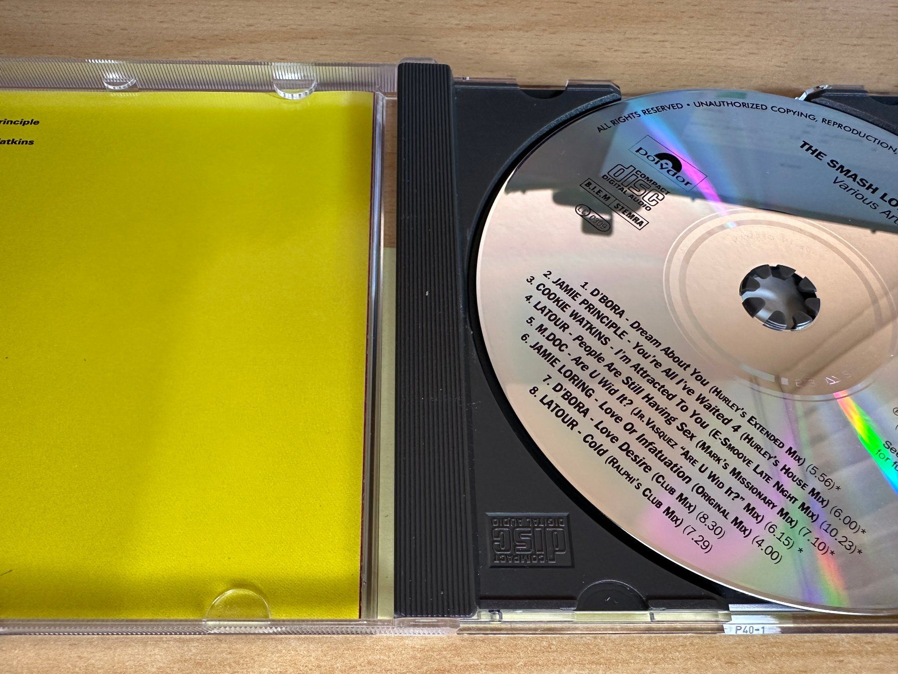 CD: Various – The Smash Long Player – Usato da Rikon im Tösstal venduto da Alpenmutz 2