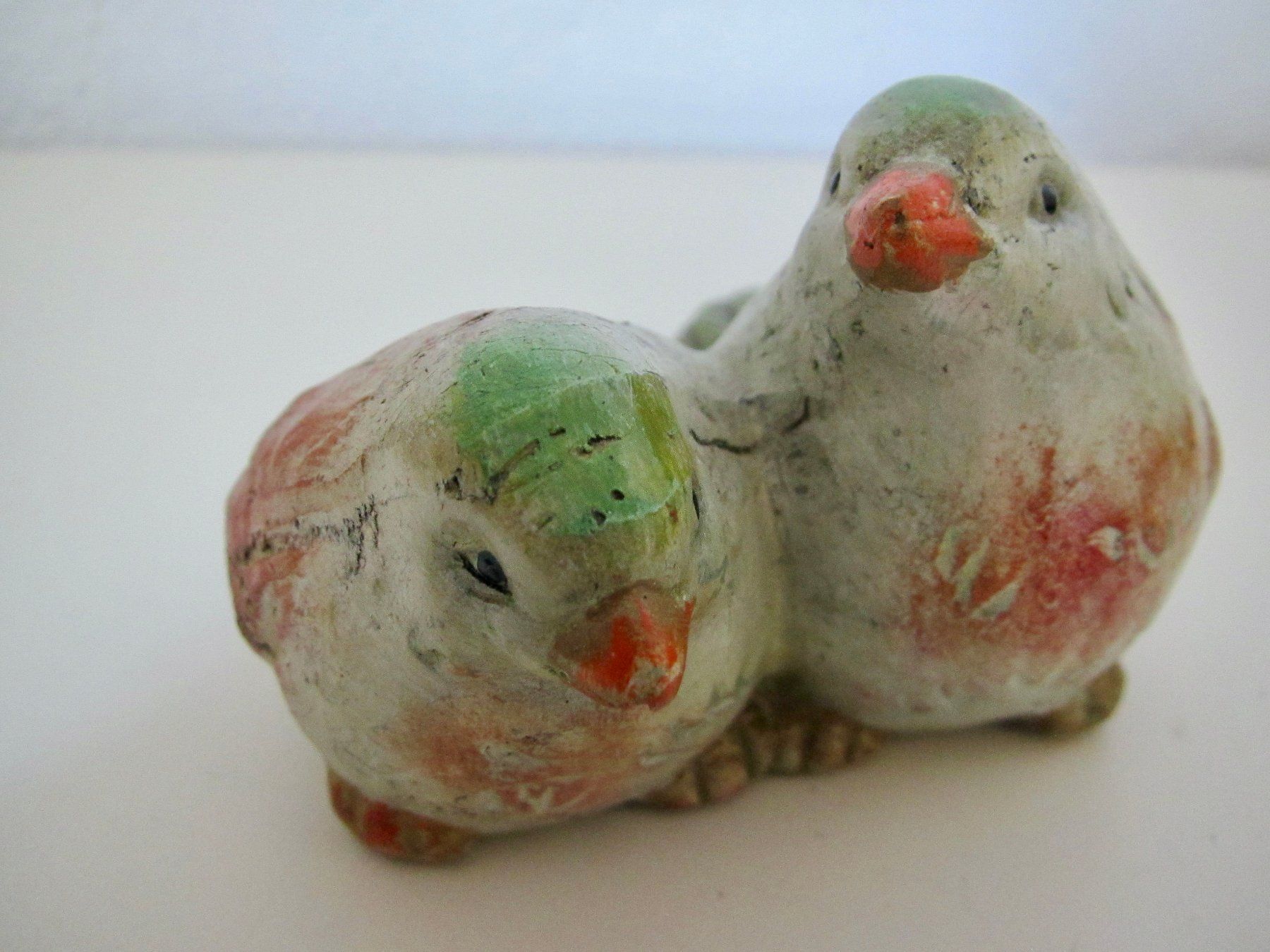 Alle Dekorationen: 4 OISEAUX CERAMIQUE ET POLYRESINE NEUFS – Neu (gemäss Beschreibung) aus Murten von Selliot 7