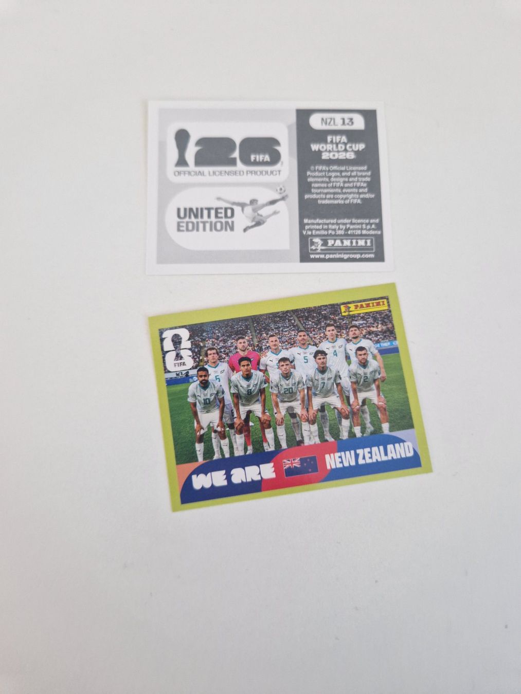 Panini Cartes à collectionner: Panini Sticker NZL13 – Neuf (Voir description) à Stüsslingen par white_angel86