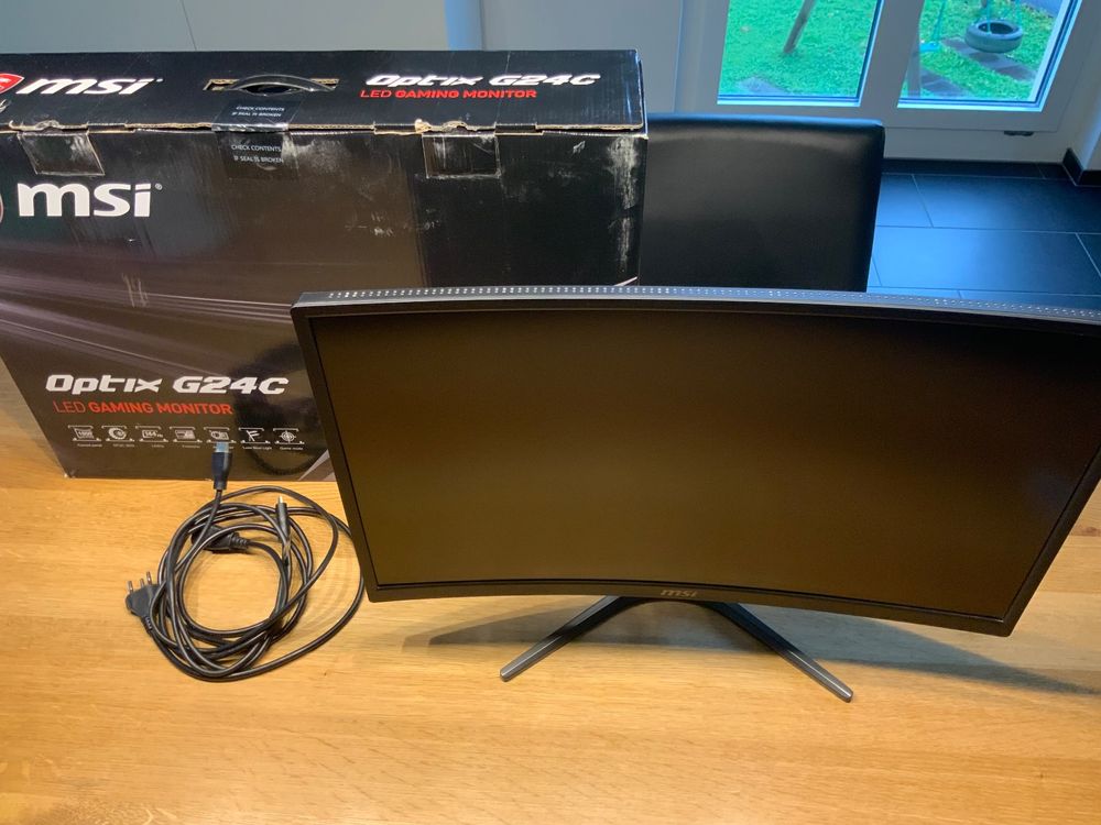 Gaming Monitor MSI 24“ FHD 144hz (Gebraucht) in Ibach für CHF 79 – mit ...