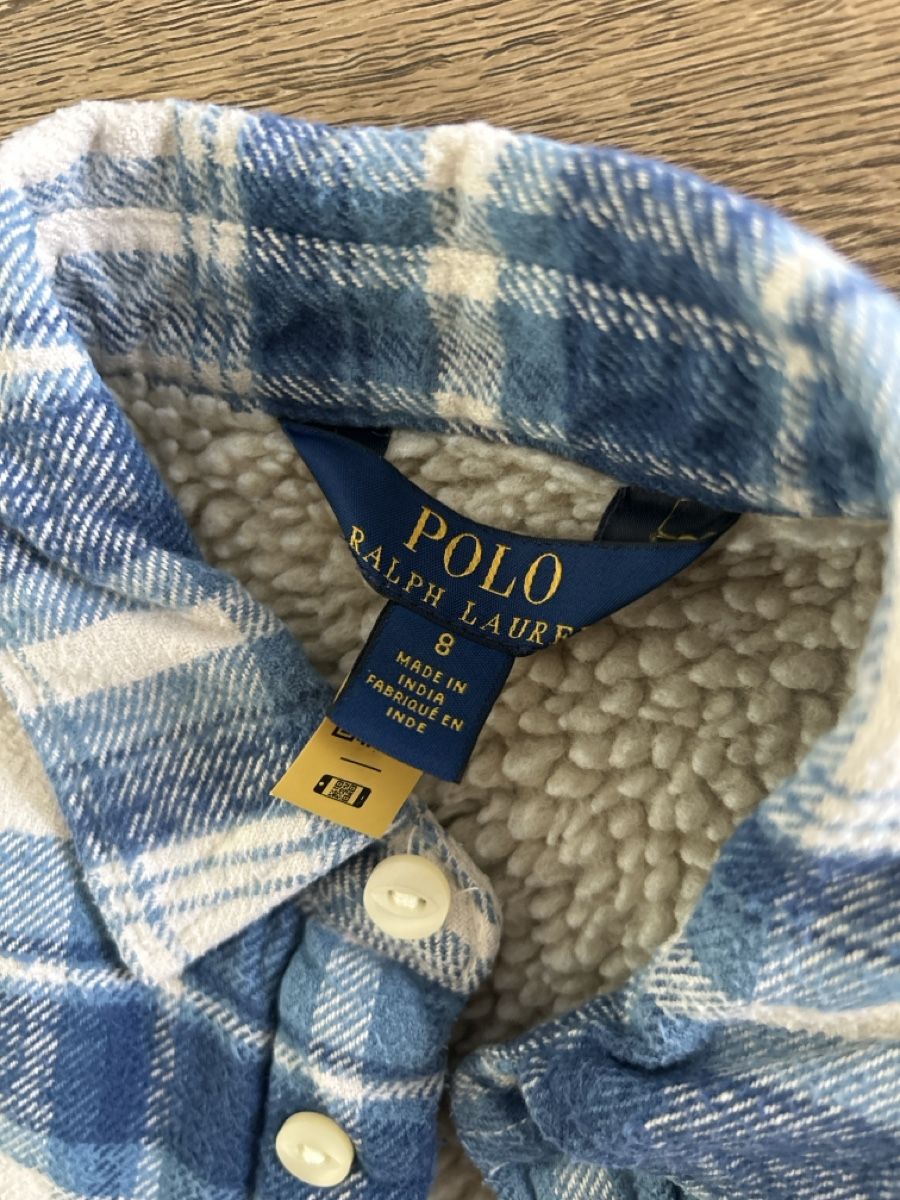 Ralph Lauren Camicie, T-shirt & Polo: Ralph Lauren - Kinder Flannel Hemd Gr 8 – Usato da Küsnacht ZH venduto da ramewi 1