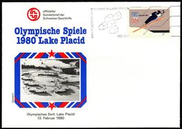 1980_3 illustrierte Sportbriefe Olymp. Spiele Lake Placid