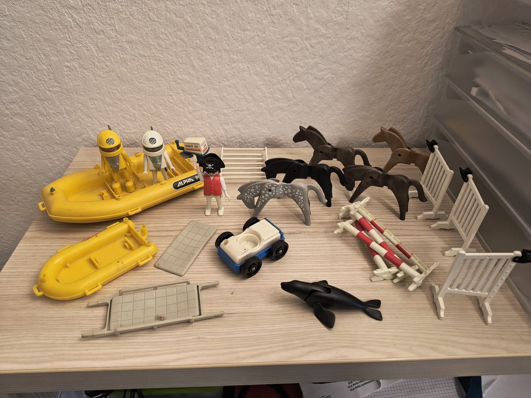 Playmobil Giocattoli: Playmobil Konvolut Circus Polizei Pferde Auto Boot – Usato da Oberengstringen venduto da Raspiestnebula 1