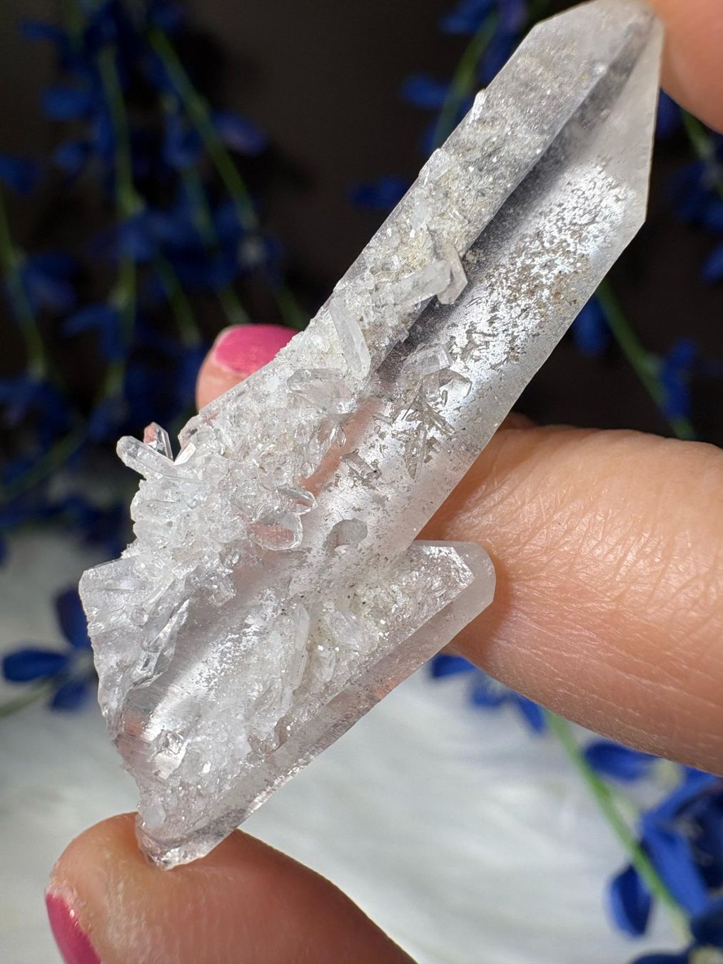 Mineralien & Heilsteine: Kolumbianischer Lemurian-Quarz-Cluster – Neu (gemäss Beschreibung) aus Neuheim von m.hald 3