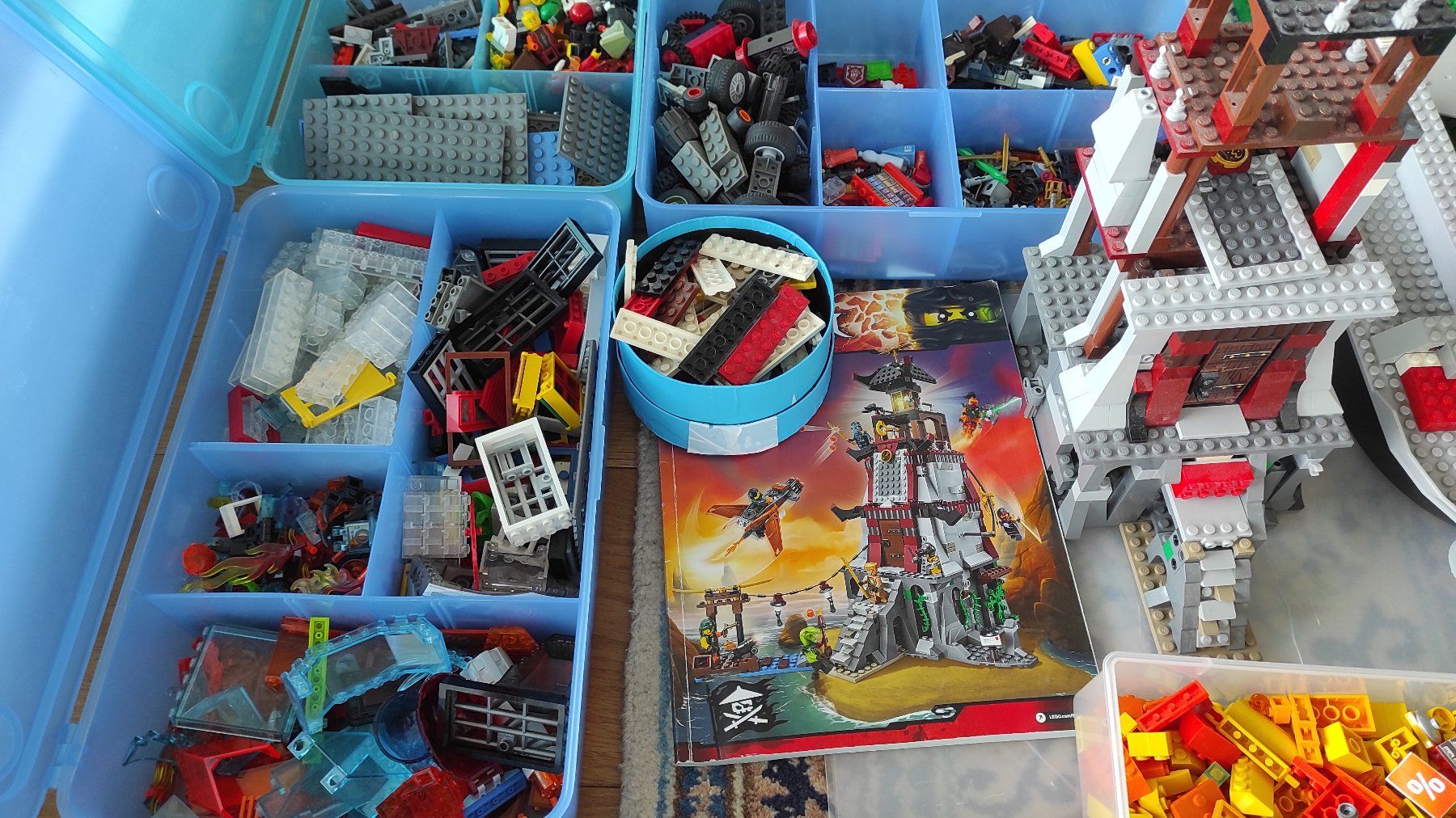 Lego Kit di costruzioni: 15kg LEGO Konvolut, Nexo Knights, Creator, Technic, Ninjago – Usato da Baar venduto da Cooltango 3