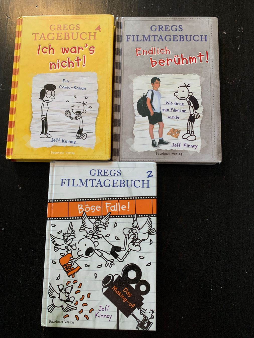 Libri: Gregs Tagebuch 2 & 4 & Filmtagebuch – Usato da Zürich venduto da peppermint11