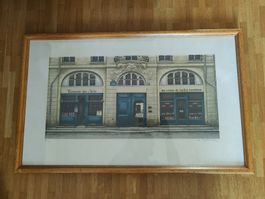 lithographie Crêperie des Arts Renoux 155/175 