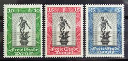 DANZIG 1929: Serie Internat. philatelistische Ausstellung, *