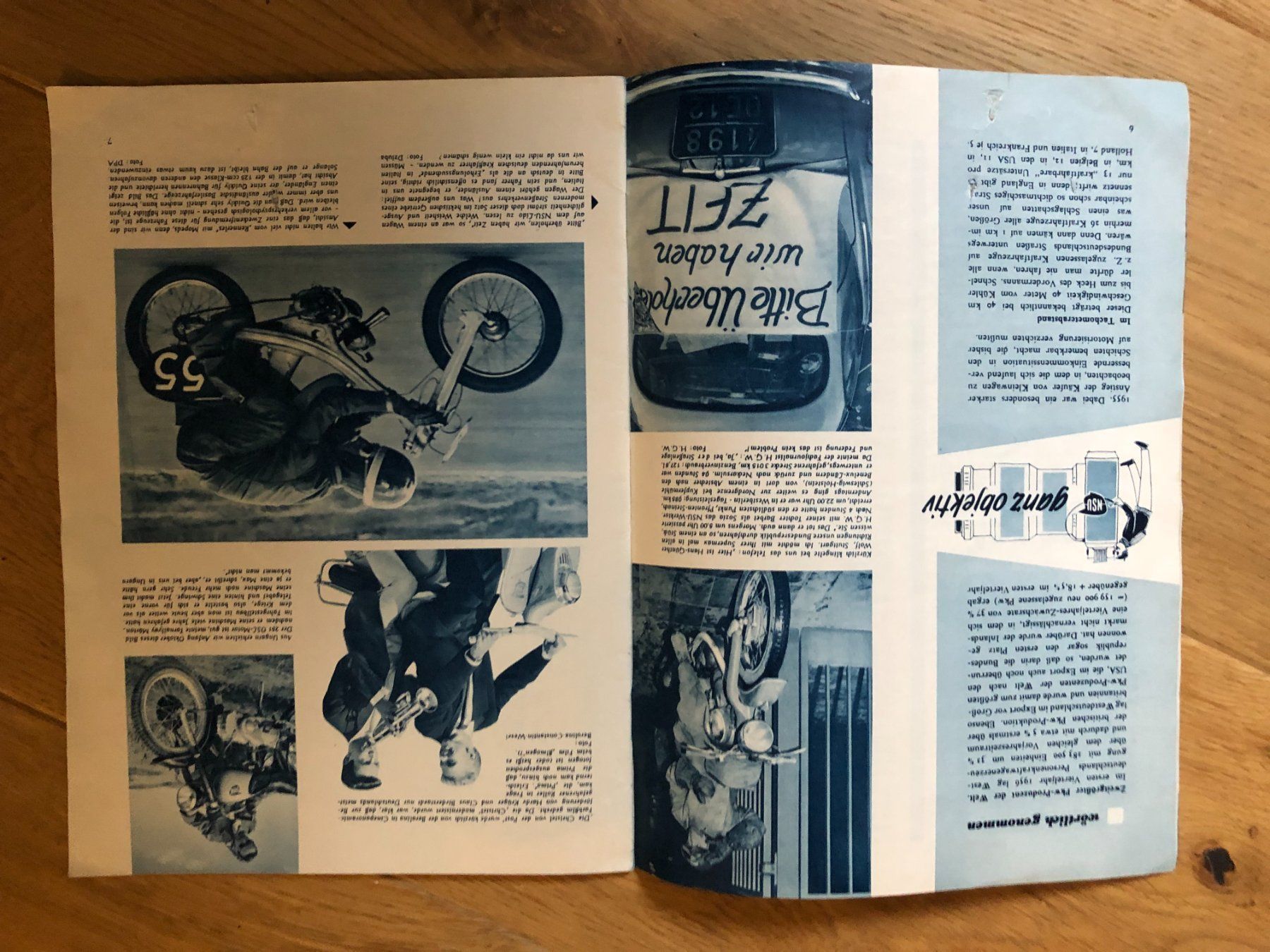 Riviste & Magazine: NSU im Bild Nr. 11/12 / 1956 – Usato da Läufelfingen venduto da Columbus06 2