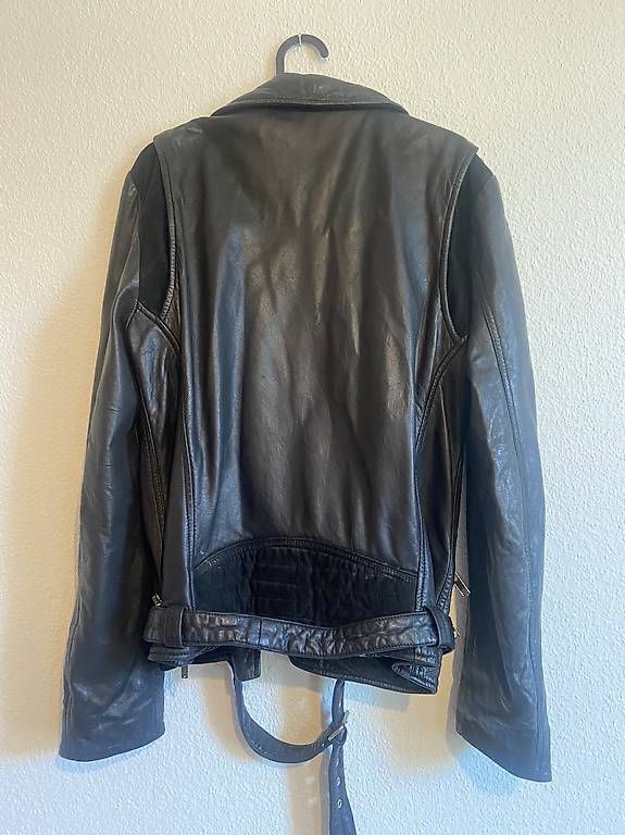 Maison Scotch Giacche: Maison scotch biker Lederjacke – Usato da Basel venduto da lafleur2663 1
