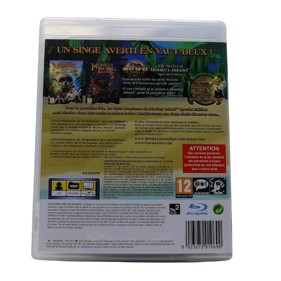 Spiele: Monkey Island Collection FRA - PS3 – Gebraucht aus Paudex von dindeboy 2
