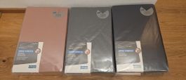 Micasa Jersey Stretch Bettuch 90-120x190-220cm neu, 6x