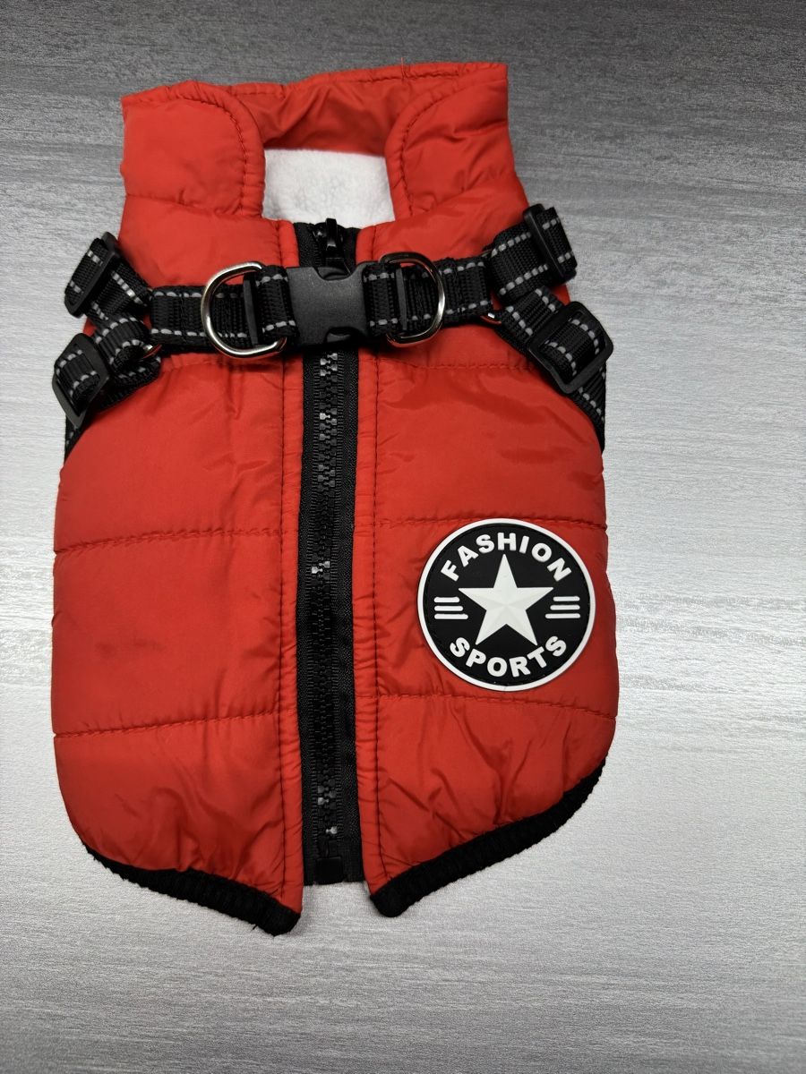 Abbigliamento: Hunde-Weste mit integriertem Geschirr, Grösse XS – Nuovo (secondo la descrizione) da Kesswil venduto da Agitol