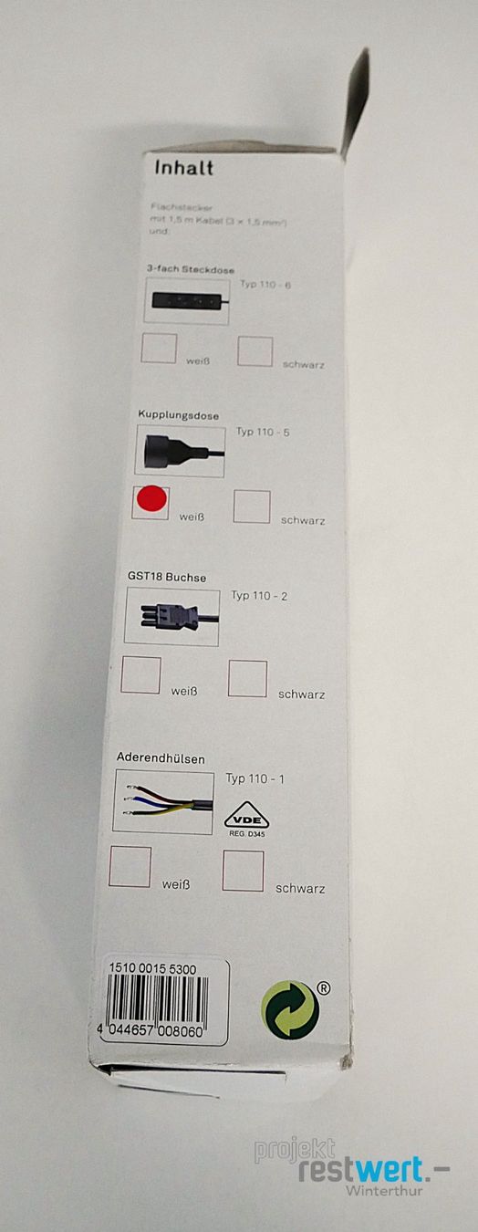 Stecker: EVOLINE PlugFix – Neu (gemäss Beschreibung) aus Winterthur von Restwert_Winterthur 5