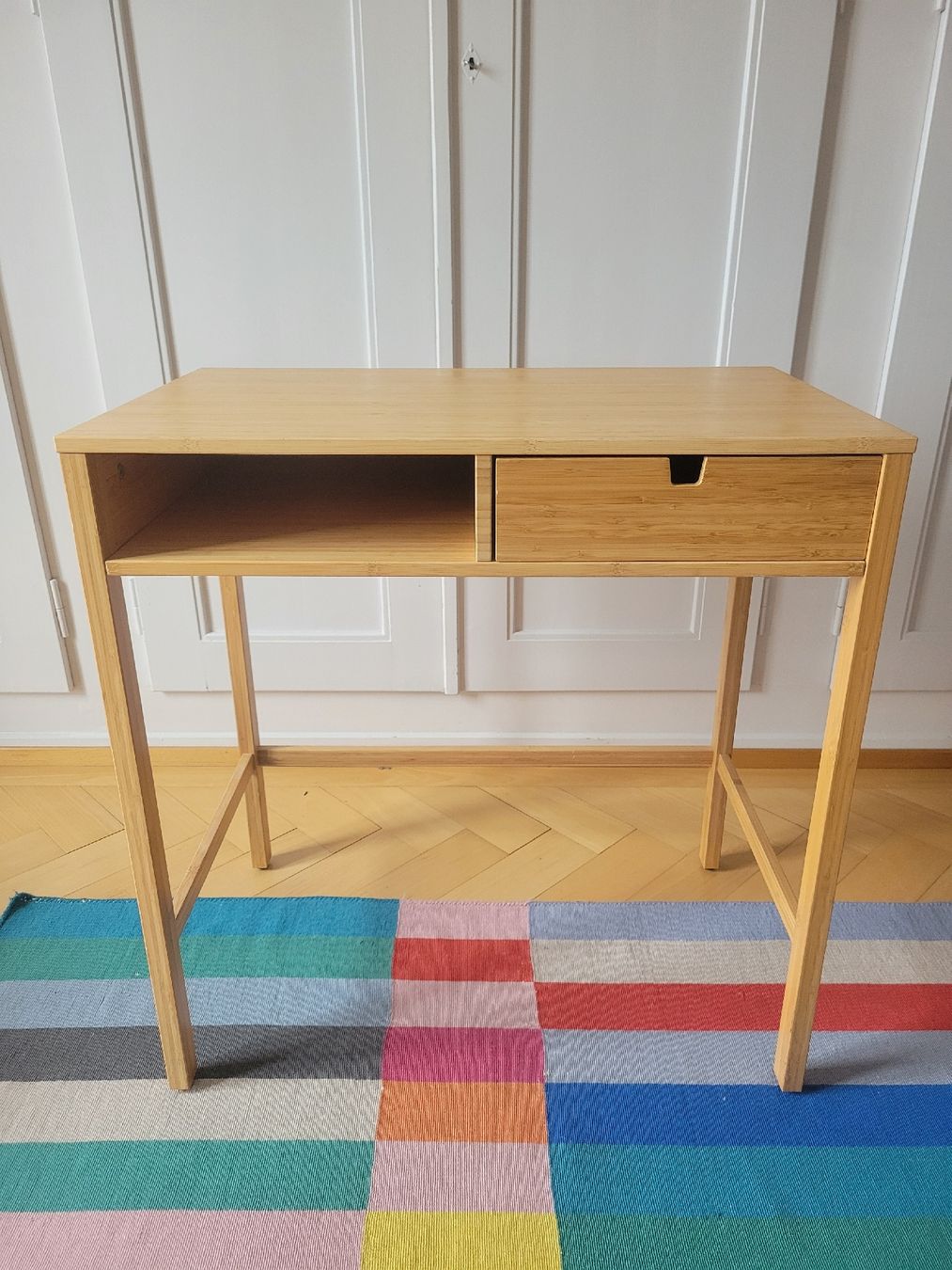 Tisch Ikea NORDKISA aus, Bambus (Gebraucht) in Biel/Bienne fr CHF 41  nur  Abholung auf Ricardo kaufen