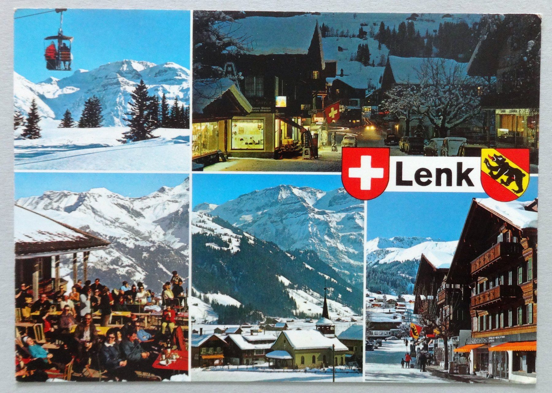 Cartoline postali: Lenk i. S. 1068 m – Usato da Fétigny venduto da Billy2miny