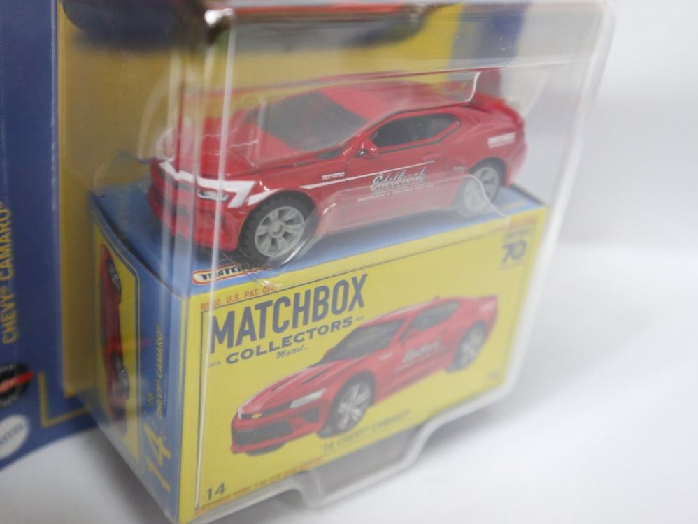 Matchbox 2016 Chevrolet Camaro Edelbrock Collectors 70 Jahre (Neu und ...