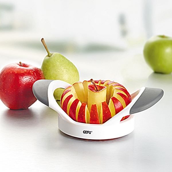 Elettrodomestici da cucina: Apfelteiler Gefu, Apfelschnitz Schneider – Nuovo e nell'imballaggio originale da Wettingen venduto da kochshop 1