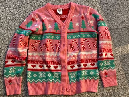 Weihnachts-Cardigan Gr S 36/38
