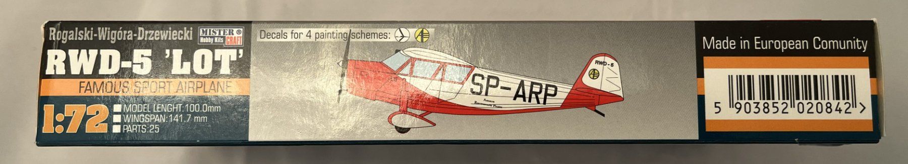 Kit di modellismo & Modellini statici: RWD-5 – Nuovo e nell'imballaggio originale da Muttenz venduto da flyte 2
